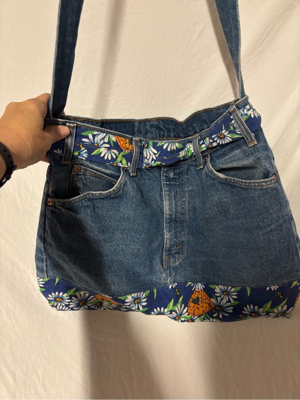 Levi’s Upstyles Denim Jeans Handmade Purse